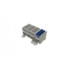 MOREK Paskirstymo blokas - skirstomasis HLAK25 (MAG) 4P pilkas, mėlynas 2xAl/Cu 25mm+16mm 1000VAC/1500VDC MAG4253AB0
