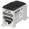 Morek MAB1201S10 Paskirstymo blokas OJL200A juodas įėjimas: 1xAl/Cu 10-70mm2 išėjimas: 6xCu 2.5- 16mm2 MAB1201S10