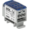 Morek MAB1080B10 Paskirstymo blokas OJL80A mėlynas AL/CU įėjimas: 2x 2,5-16 mm išėjimas: 6x 2,5-6 mm, 1000 VAC / 1500 VDC MAB1080B10