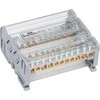 MOREK MOBLOCK 4 polių paskirstymo ir paskirstymo blokas 125A-11 2x35mm2 + 2x25mm2 + 7x6mm2 TS35 MAB4125A18