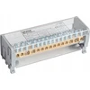 MOREK MOBLOCK 2 polių paskirstymo ir paskirstymo blokas 1000V 125A -15 2x35 + 2x25 + 11x6mm² TS35 MAB2126A18