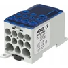 MOREK Paskirstymo blokas OJL280A mėlynas įėjimas: 1xAl/Cu 35-120 išėjimas: 2x6-35mm2/5x2,5-16mm2/ 4x2,5-10mm2 1000V MAB1281B10