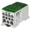 MOREK Paskirstymo blokas OJL280A žalias įėjimas: 1xAl/Cu 35-120 išėjimas: 2x6-35mm2/5x2,5-16mm2/ 4x2,5-10mm2 1000V MAB1281G10