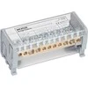 MOREK MOBLOCK 2 polių paskirstymo ir paskirstymo blokas 1000V, 125A-11 2x35mm2 + 2x25mm2 + 7x6mm2 TS35 MAB2125A18