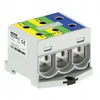 MOREK Jungtis OTL-PEN 150-3 2x geltona/žalia/mėlyna 3xAl/Cu 25-150mm 1000V AC/1500V DC Universali jungtis MAA3150P10