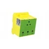 MOREK OTL300-3B jungtis geltonai žalia 3xAl/Cu95-300mm2 6x1x40 1000V/1500V Universalus gnybtas su įvadu lanksčiam bėgeliui MAA3300Y20
