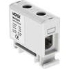 MOREK Bėgio jungtis. 1,5–50 mm2 pilka 2 skylių 1P MAA1050A10 Morek 3811