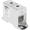 MOREK Bėgių gnybtų blokas 35-240mm2 pilkas 2 skylių AL/CU 1000V TH35 1P MAA1240A10 Morek 3972