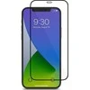 Moshi Moshi AirFoil Pro Lankstus hibridinis stiklas iPhone 12 / iPhone 12 Pro (juodas rėmelis)