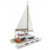 Mould King Catamaran Sailboat 10217 | Rinkinys klocków | 890 dalys