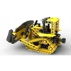 Mould King Crawler Bulldozer 24020 | Rinkinys klocków | 244 dalys