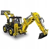Mould King „Mold King Technic 17036“ buldozeris-ekskavatorius Rinkinys klojimui