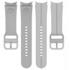 Oem Silikoninė apyrankė skirta Samsung Galaxy Watch 4 / 5 pilkos spalvos (4)
