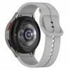 Oem Silikoninė apyrankė skirta Samsung Galaxy Watch 4 / 5 pilkos spalvos (4)
