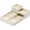 Moxom MOXOM Modulinis padėklų rinkinys, 250x170x35mm, 5 vnt., baltas