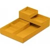 Moxom MOXOM Modulinis padėklų rinkinys, 250x170x35mm, 5 vnt., geltona