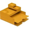 Moxom MOXOM Modular Plienas Set, 320x260x60mm, 6 vnt., geltona