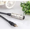 Mozos Kabelis mikrofonas XLR - Mini Jack 3,5 mm MCABLE-XLR