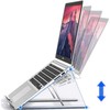 MOZOS N3 BK ERGONOMICZNA PODKŁADKA POD LAPTOPA ALU