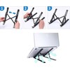 MOZOS N3 BK ERGONOMICZNA PODKŁADKA POD LAPTOPA ALU