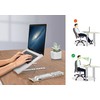 MOZOS N3 BK ERGONOMICZNA PODKŁADKA POD LAPTOPA ALU