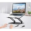 MOZOS LS1-ALU aliumininės PODSTAWKA DO LAPTOPA JUODA
