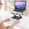 MOZOS LS1-ALU aliumininės PODSTAWKA DO LAPTOPA JUODA