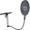 Ausinės Mozos PS-3 POP filtras mikrofonui su lanksčia rankena 25 cm