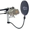 Ausinės Mozos PS-3 POP filtras mikrofonui su lanksčia rankena 25 cm