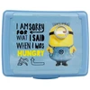 Mpl Power Keeeper maisto laikymo indelis su dekoratyvine spragtelėjimo formos dėžute, mini, 0,5 l, Carla "Minions Hungry" 17 x 13 x 3,5 cm, šviesus, mėlynas
