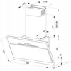 Gartraukis MPM MPM MPM-60-OM-41N Tvaika nosucejs 60cm 315m3/h
