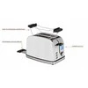 MPM SKRUDINTUVAS PSC 60 W BALTASIS SU EKRANU