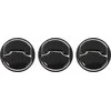 MTuning Anglies fanera ventiliacijos sklendėms Ford Mustang 15-19