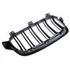 Mtuning BMW 3 F30 F31 grotelės su dvigubais briaunomis, matinės juodos spalvos