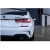 Mtuning BMW 3 G20 G21 Galinis Splitteris Šoninis Blizgus Juodas