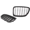 Mtuning BMW X1 E84 Grile Double Ribs Gloss Juodas