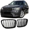 Mtuning BMW X1 E84 Grile Double Ribs Gloss Juodas