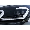 MTuning chromo halogeninių lempų komplektas VW GOLF VI 2008-2012m