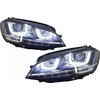 MTuning chromo halogeninių lempų rinkinys VW GOLF VII prieš veido patobulinimą 2013-2017 m.