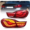 MTuning Dinaminis LED raudonas galinių žibintų rinkinys BMW 4 F32 F82 4 F33 F83 2013 m.