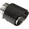 Mtuning Duslintuvo antgalis 101 mm įleidimo anga 70 mm anglies pluošto blizgesys