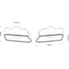 Mtuning duslintuvo antgalis 180x80mm įėjimo 60mm BMW 525
