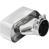Mtuning Duslintuvo antgalis 185x85mm įėjimas 67mm BMW F10