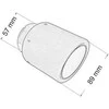 MTuning Duslintuvo antgalis 89mm įrašas 57mm anglis S