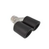 MTuning Końcówka tłumika 89mmx2 wejście 63mm Carbon Mat