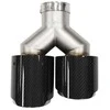 Mtuning Duslintuvo galinis dangtelis 89 mm x 2 įvadas 57 mm dešinysis anglies blizgesys