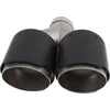 MTuning dvigubas duslintuvo antgalis 2x114mm įvestis 63mm anglis