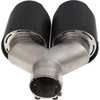 MTuning dvigubas duslintuvo antgalis 2x114mm įvestis 63mm anglis