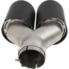 MTuning Dvigubo galo duslintuvas 2x101mm įvestis 63mm Anglies L