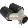 MTuning Dvigubo galo duslintuvas 2x89mm įvesties 57mm Carbon XL